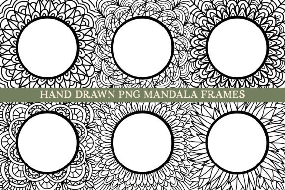 Download Hand Drawn PNG Mandala Frames - Png mandala Collection