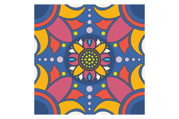 Download Floral Ceramic Tile Ornament. Decorative - Premium Resources